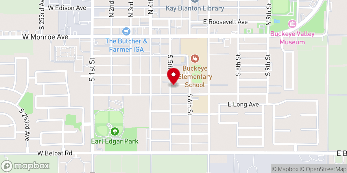 Map showing location of Asamblea Apostolica