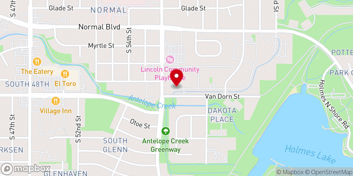Map showing location of The Catholic Foundation of Southern Nebraska