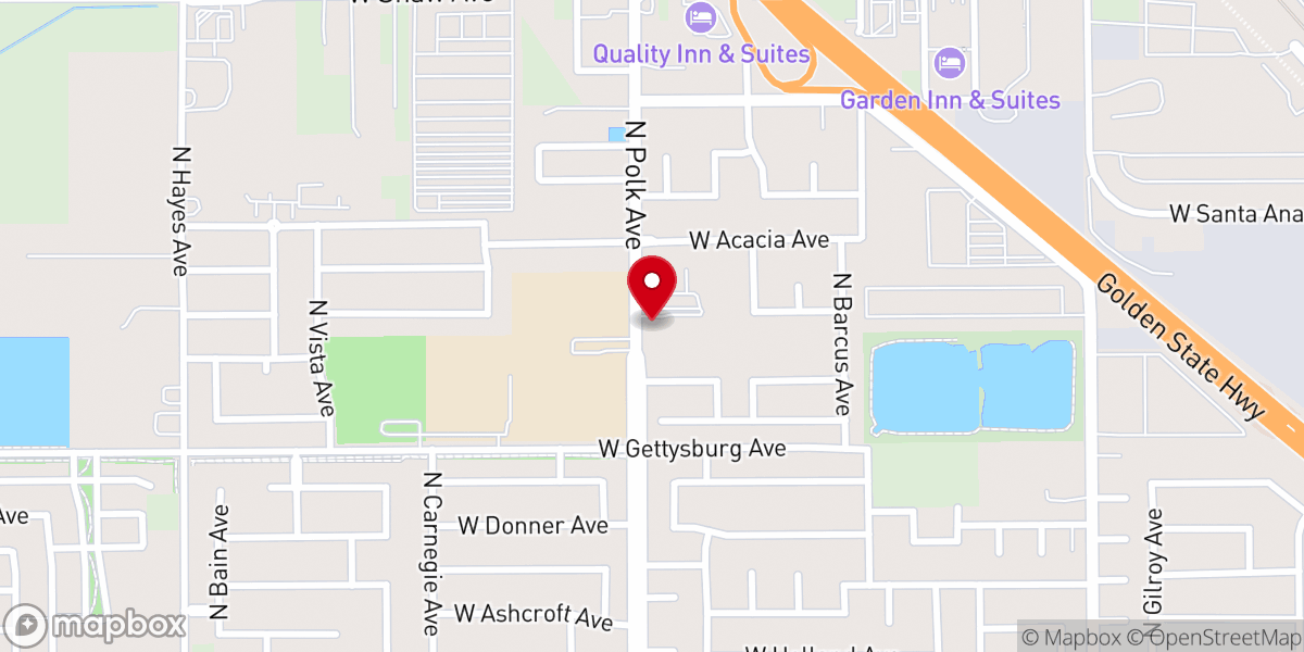 Map showing location of The Word Community Church