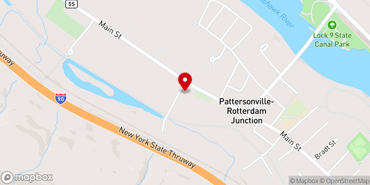 Map showing location of Compassionate Friends