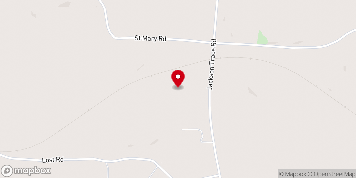 Map showing location of Saint Marys Baptist Church