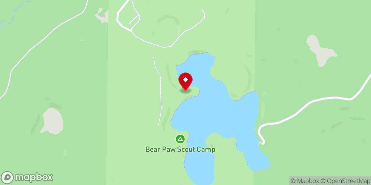 Map showing location of J. Walter Chapel