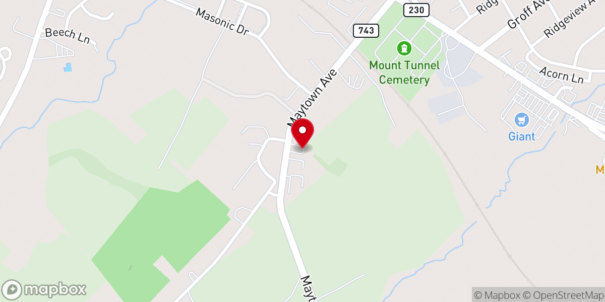 Map showing location of Go Church