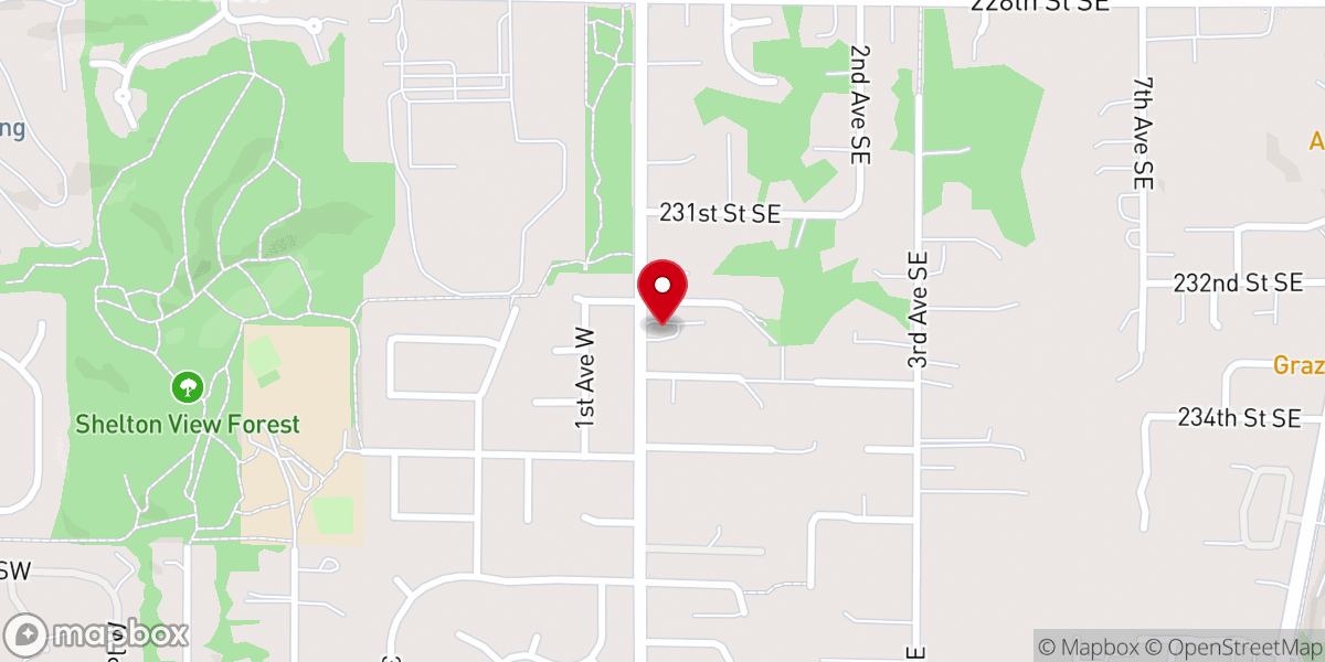 Map showing location of Trinity Orthodox Presbyterian