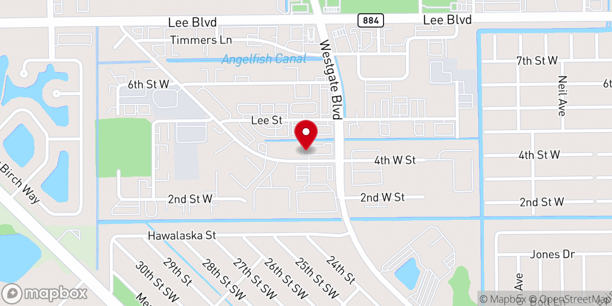 Map showing location of Good Sherperd Haitian Baptist Church