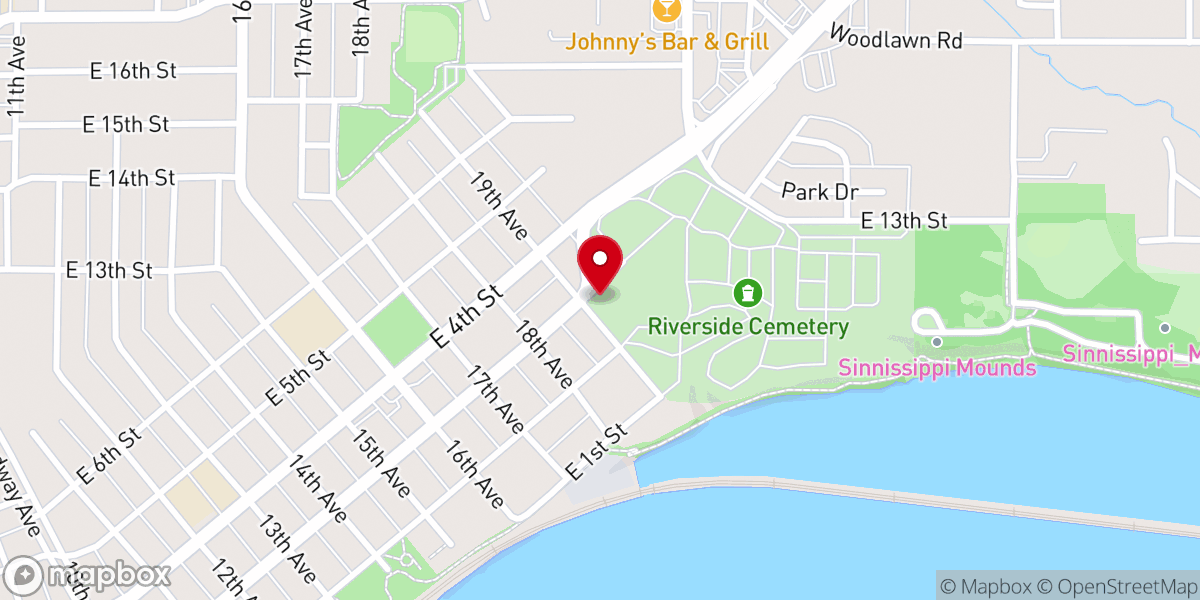 Map showing location of Reformed Mennonite Church - Sterling