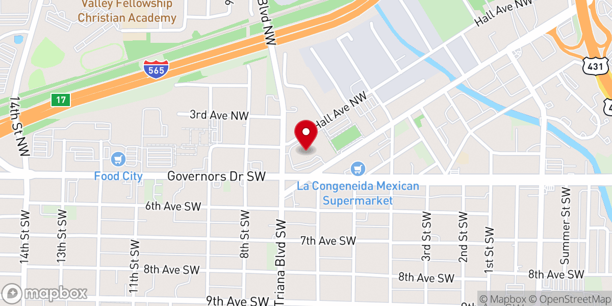 Map showing location of The Net Community Church