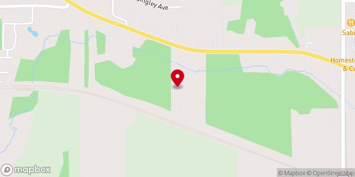 Map showing location of American Legion