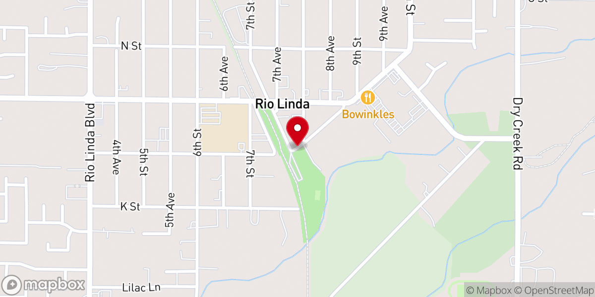 Map showing location of Sri Guru Ravidass Sabha Sacramento California