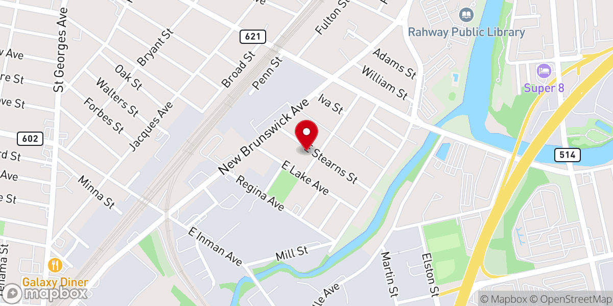 Map showing location of Attles Louis P