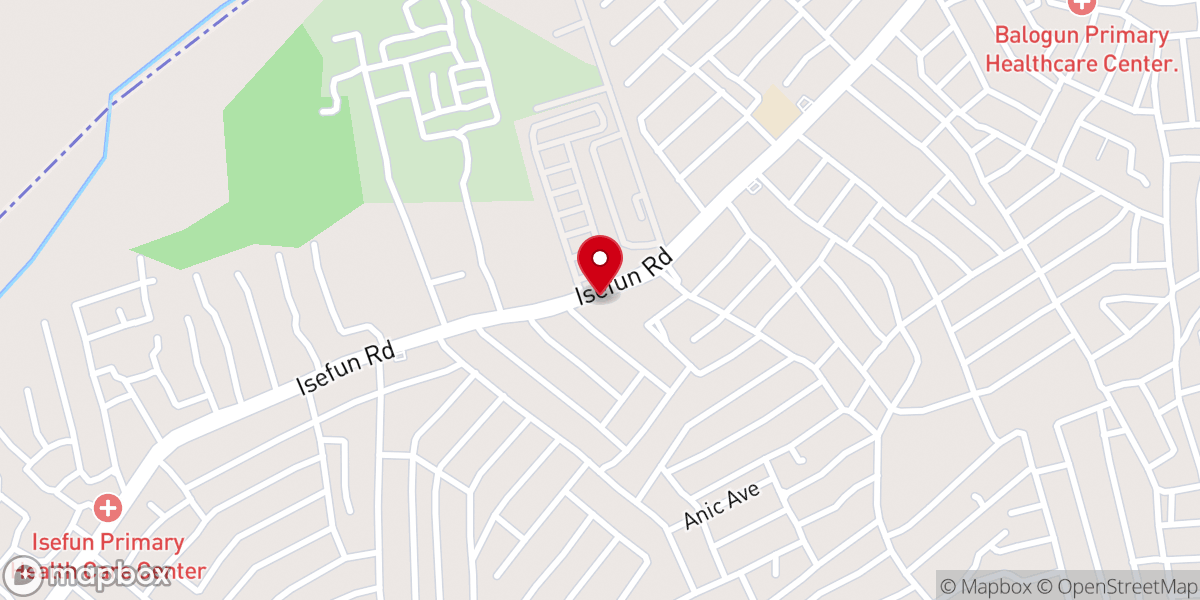 Map showing location of RCCG NEW DAWN ASSEMBLY LP 120 HQ