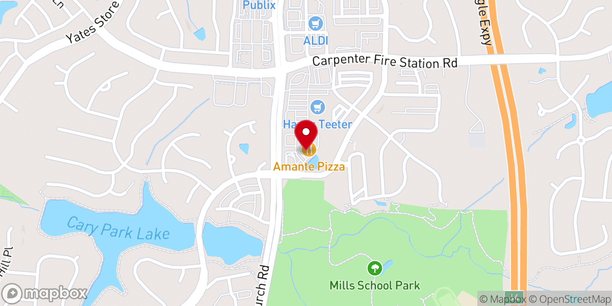 Map showing location of Spring Kitchen’s