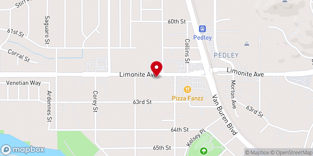 Map showing location of New Beginnings Community Church - Jurupa Valley