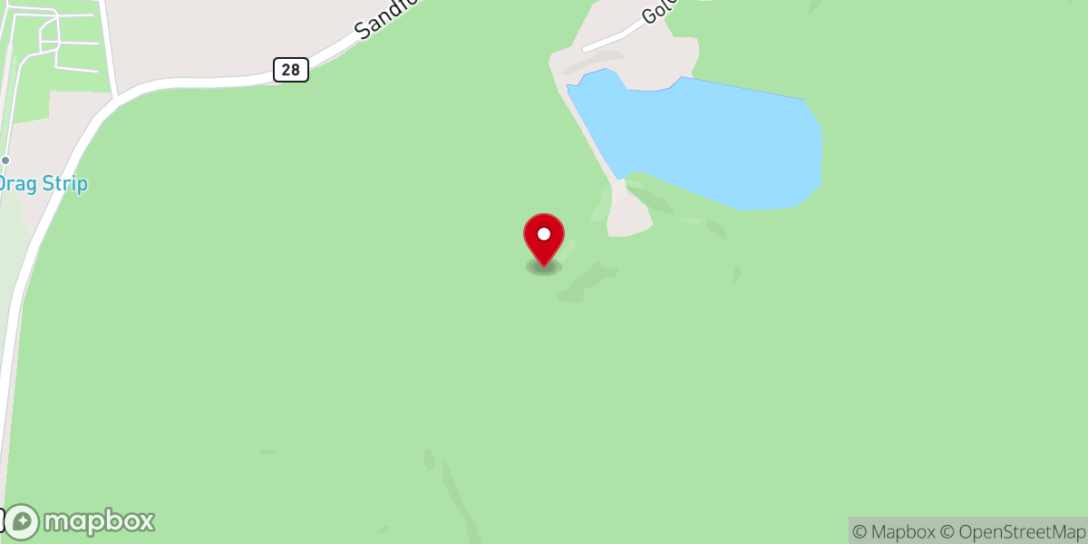 Map showing location of The Greater MT Zion Baptist Church Inc