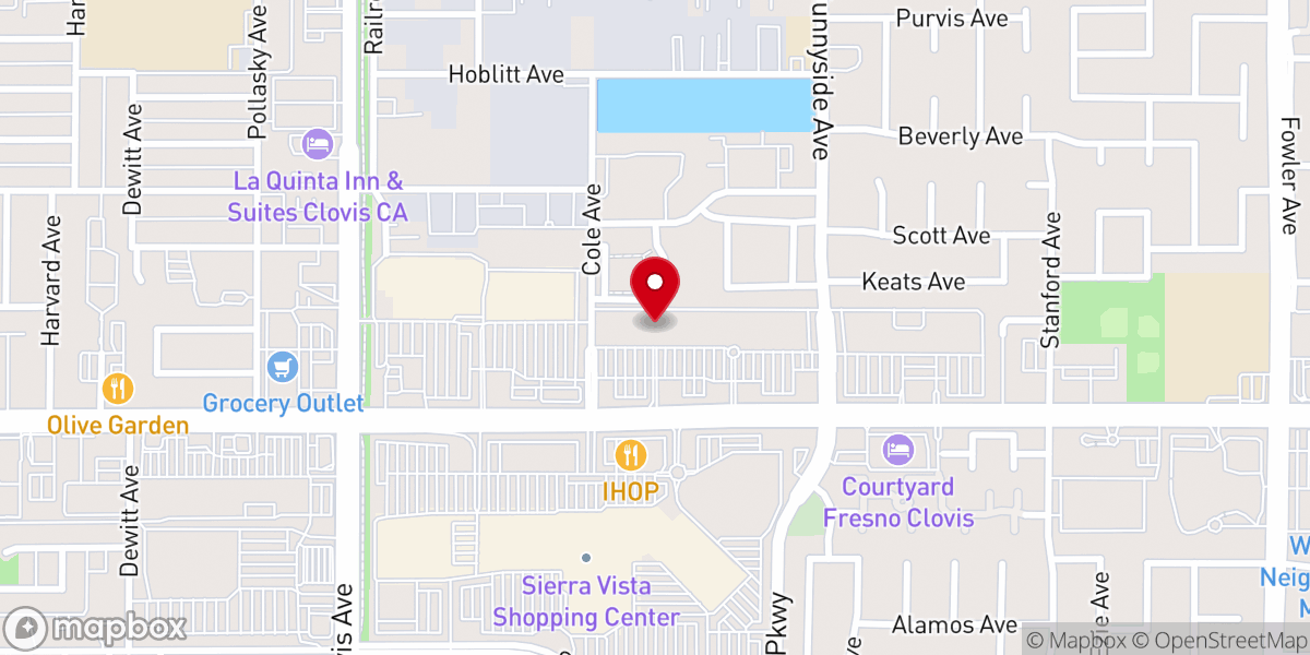 Map showing location of Journey Community Church