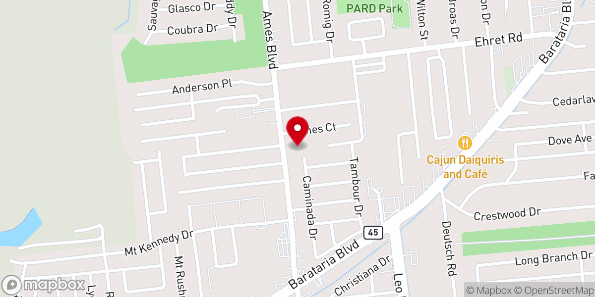 Map showing location of Cross Community Church