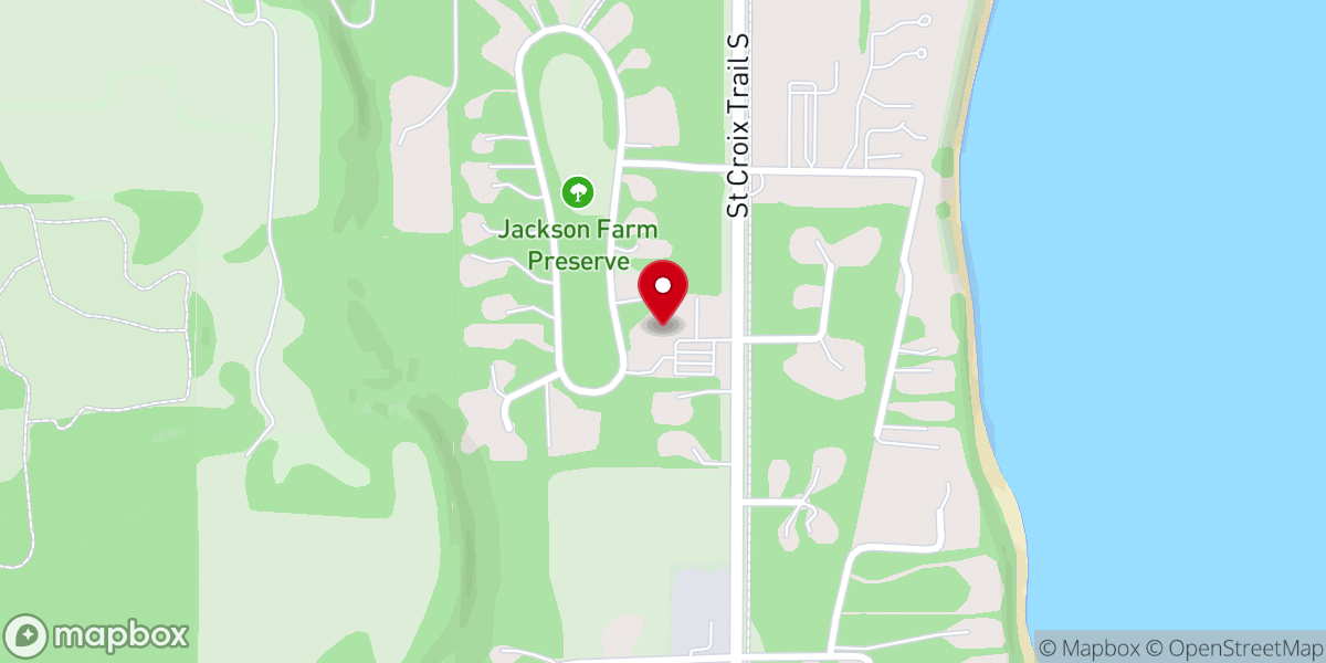 Map showing location of Valley Baptist Church