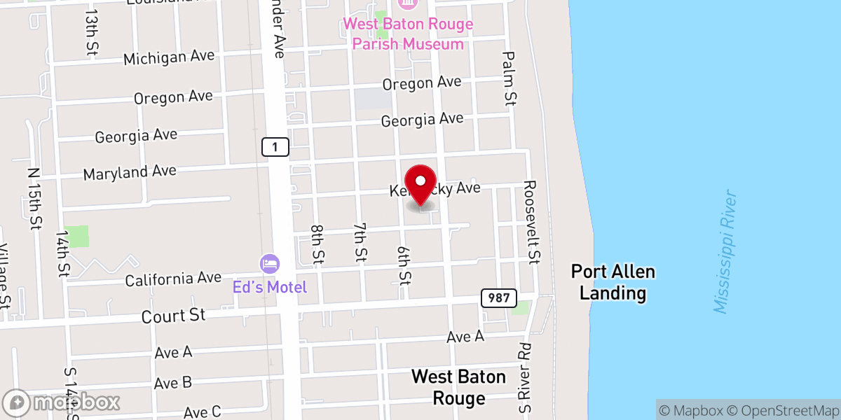 Map showing location of Holy Family Catholic School