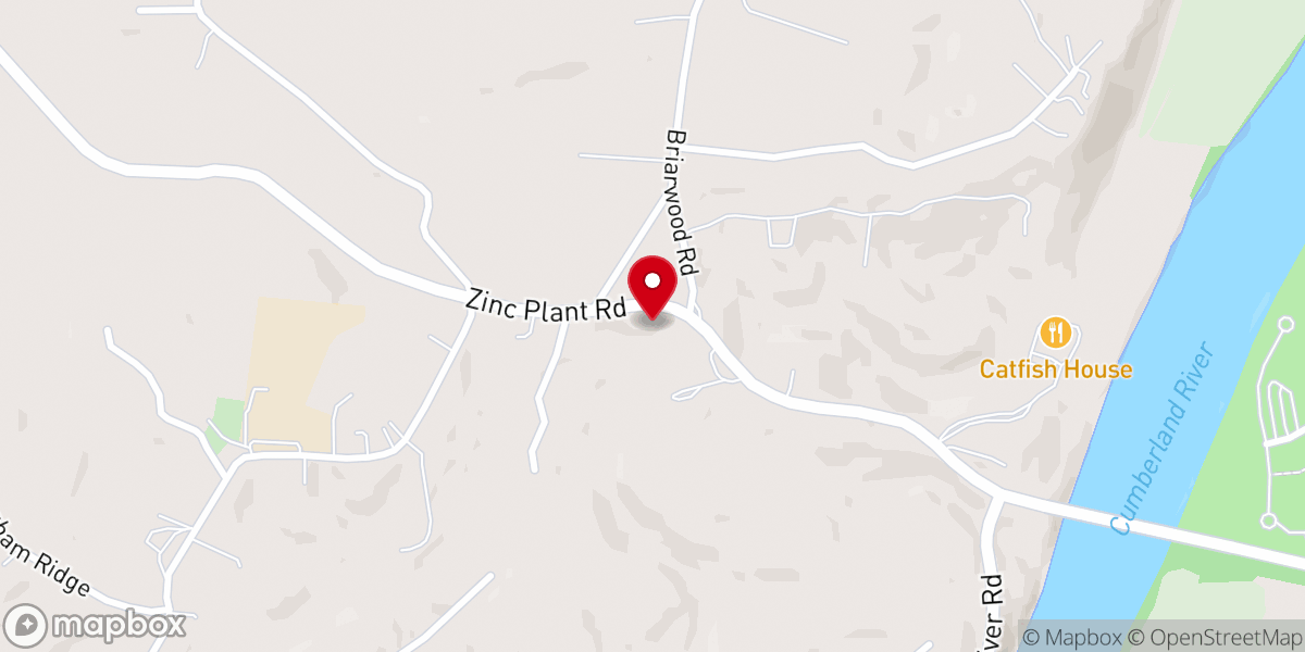 Map showing location of Grace Bible Church
