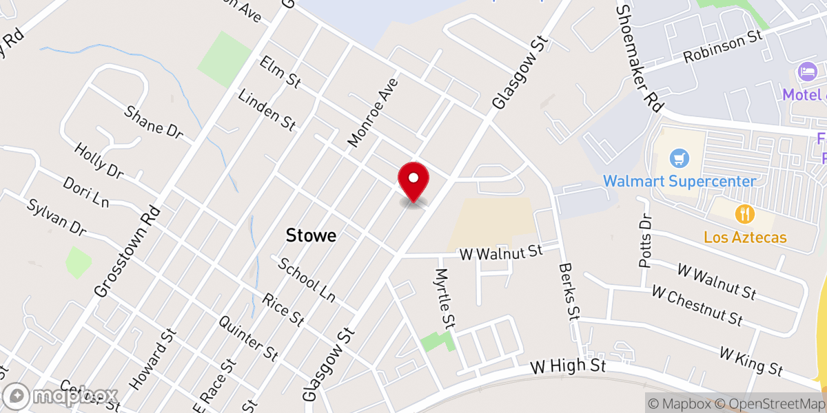Map showing location of Grace Renewal Church