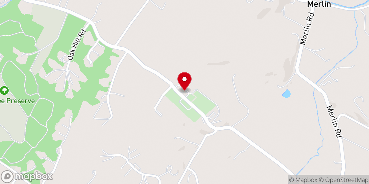 Map showing location of St Peter's Lutheran Church
