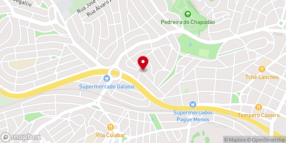 Map showing location of Santa Margarida Maria Alacoque