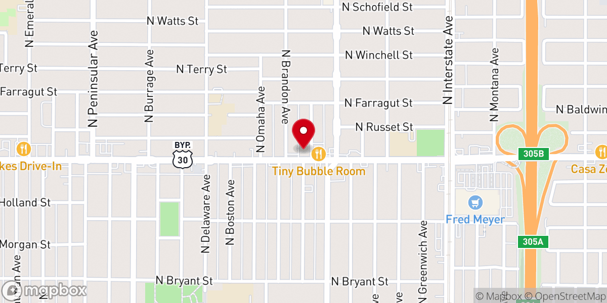 Map showing location of Kenton Church