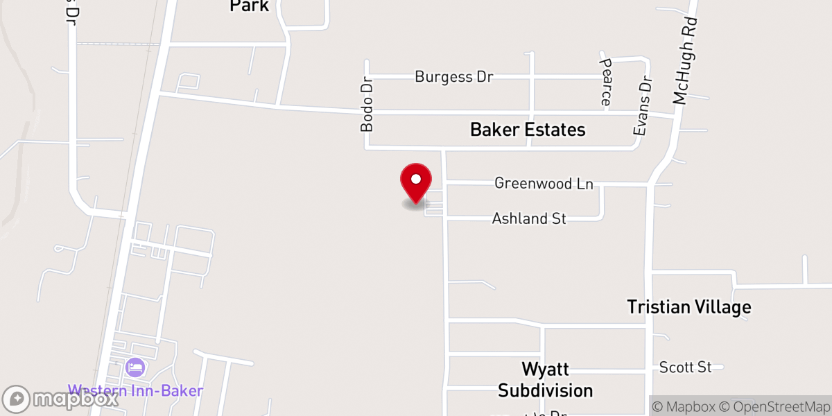 Map showing location of Redemption Life Fellowship