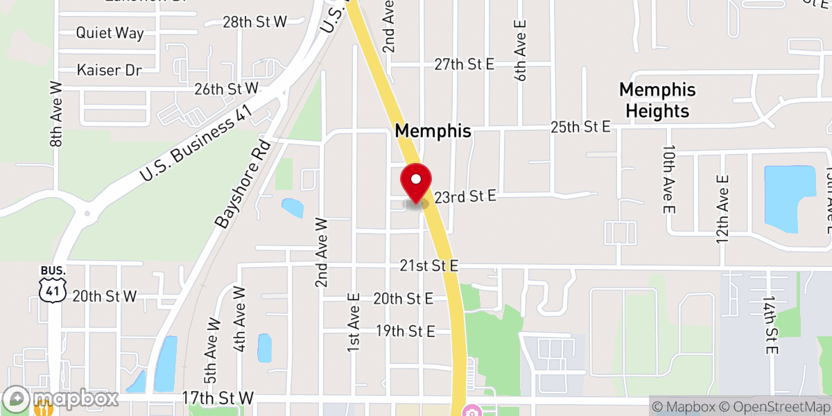 Map showing location of Pentecostal of Faith Church
