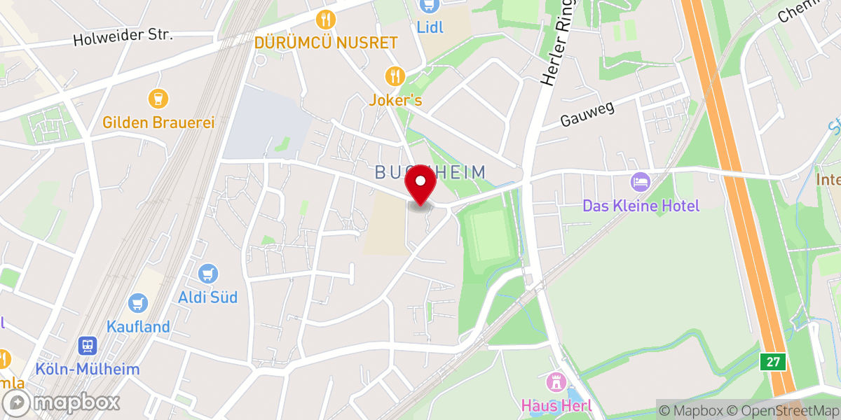 Map showing location of Evangelische Kirchengemeinde Köln-Buchforst-Buchheim
