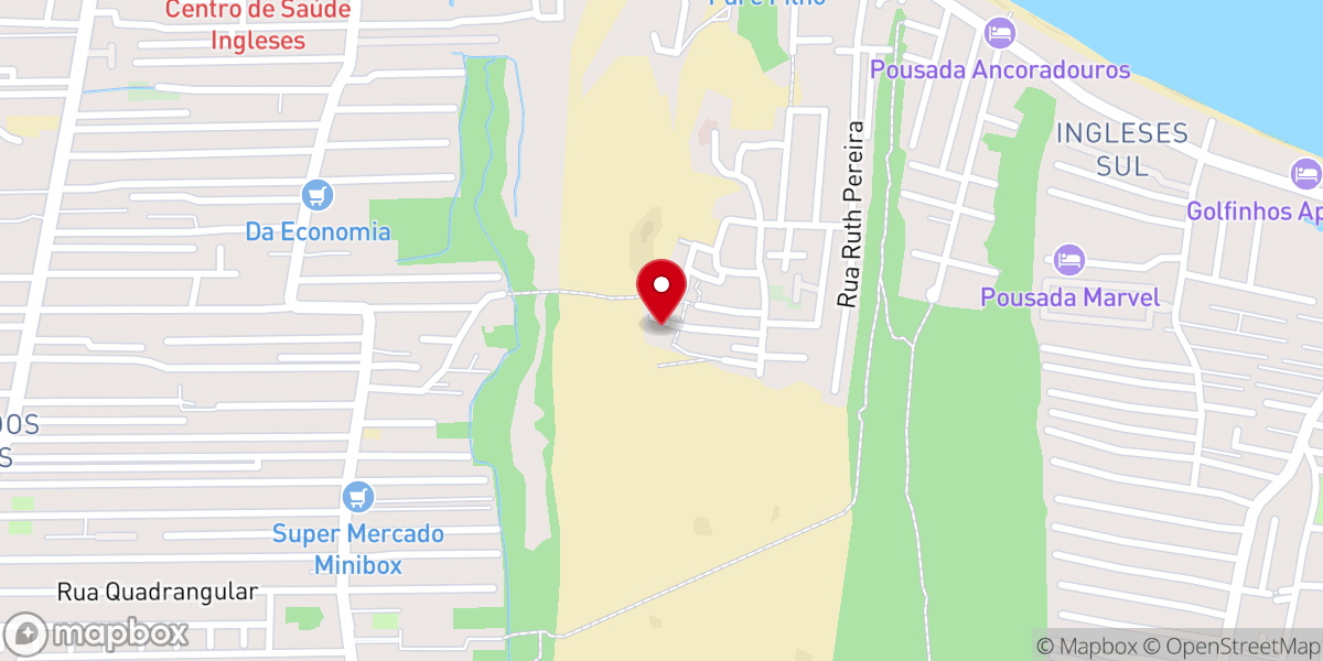 Map showing location of Igreja Pentecostal | Resgatando Vidas | Comunidade do Siri
