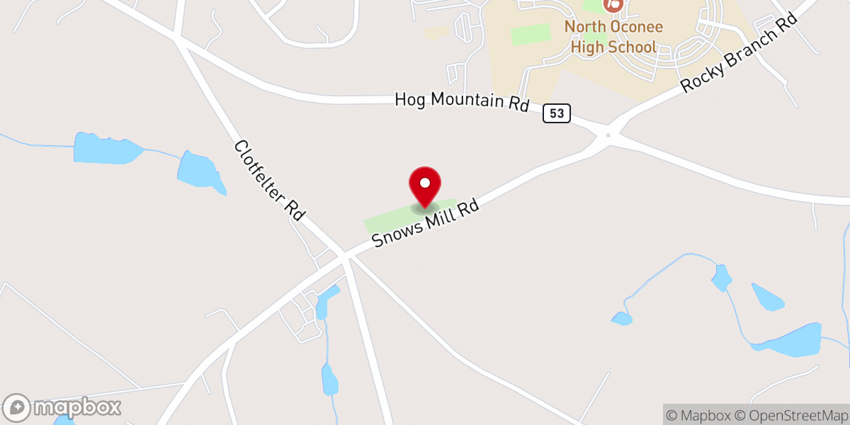 Map showing location of Ross Chapel