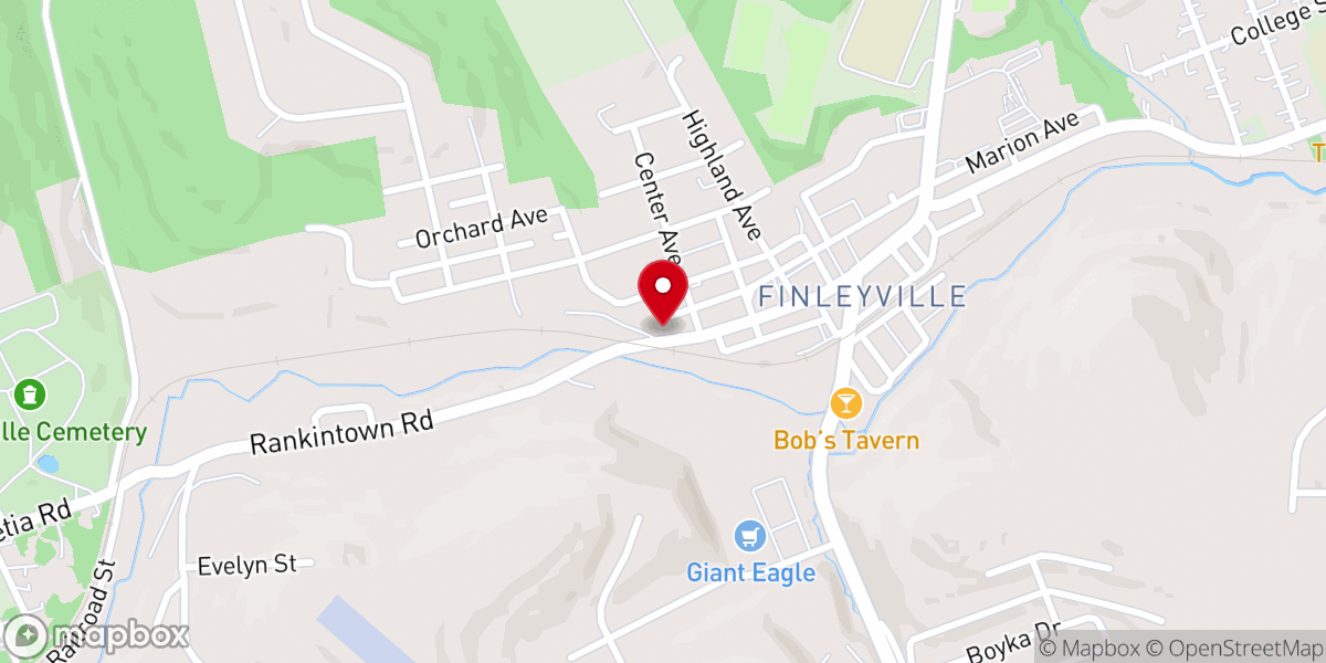Map showing location of Family Worship Center of Pittsburgh
