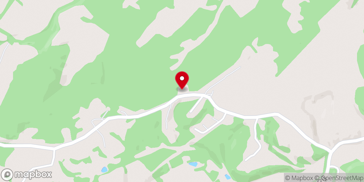 Map showing location of Bible Baptist Church