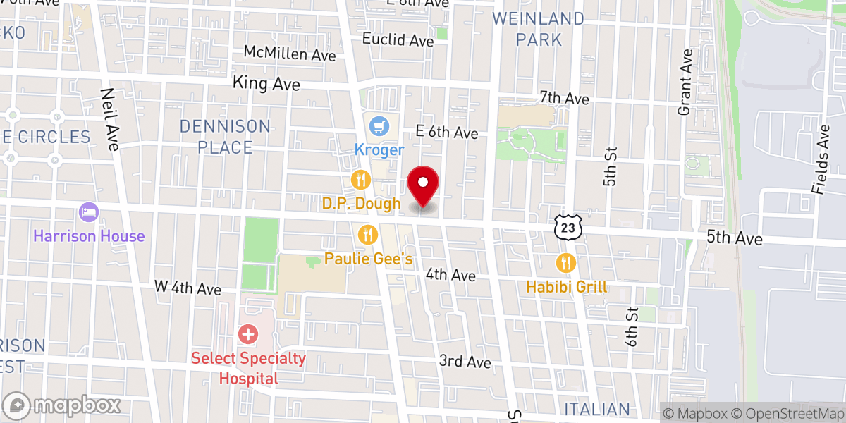 Map showing location of Dulce Refugio Wesleyan Church