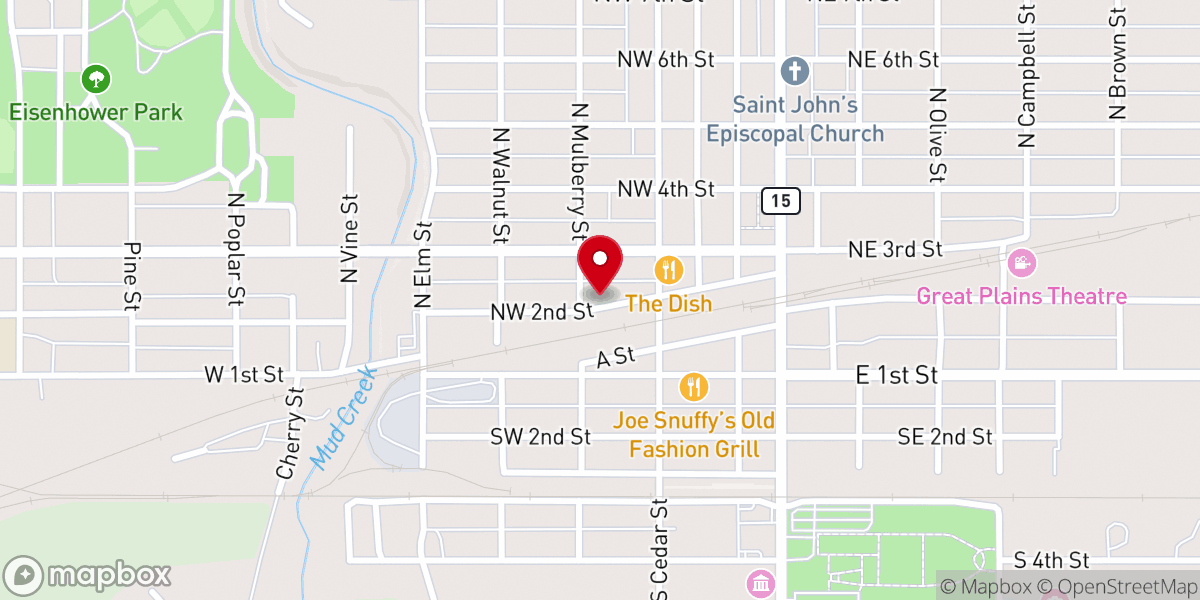Map showing location of LifeHouse Church