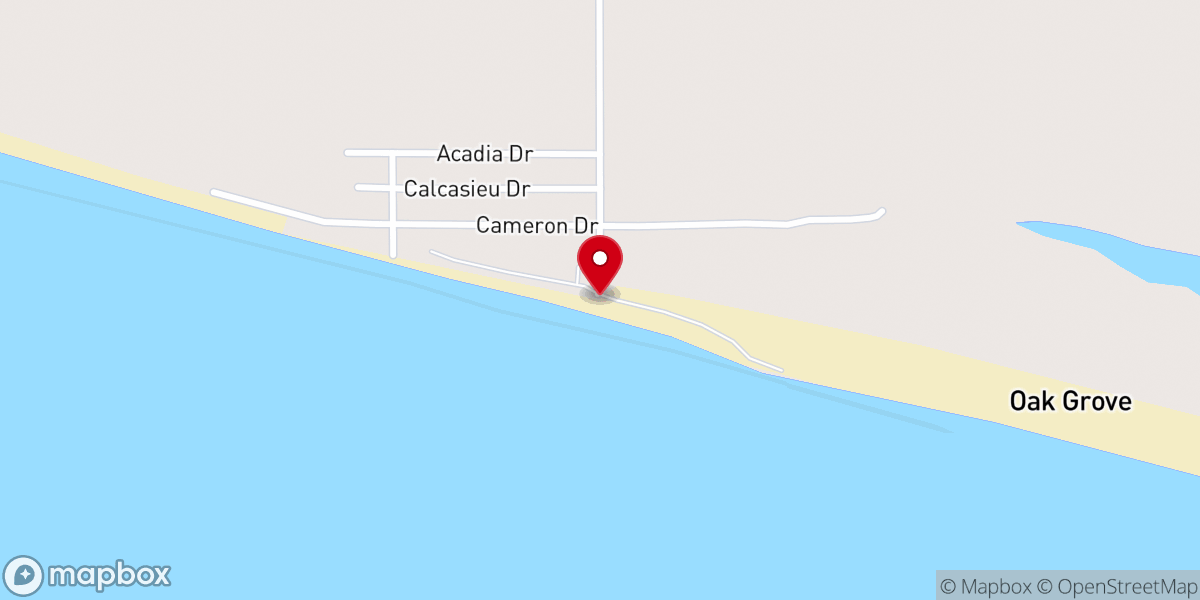 Map showing location of Rutherford Beach