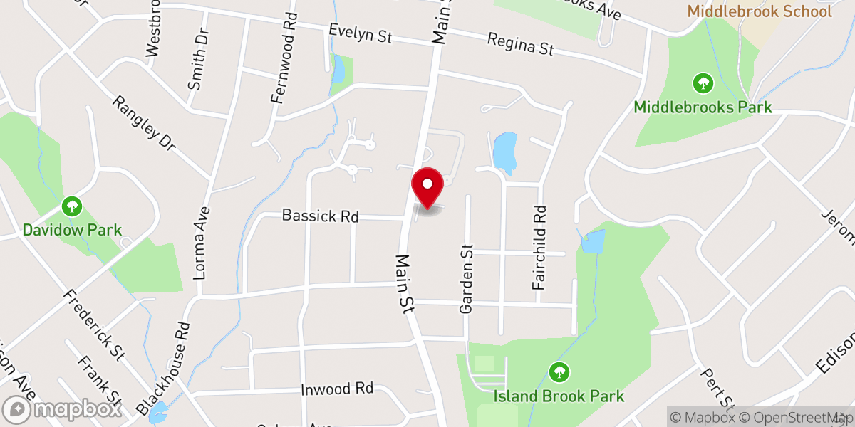 Map showing location of St. George Albanian Orthodox Church