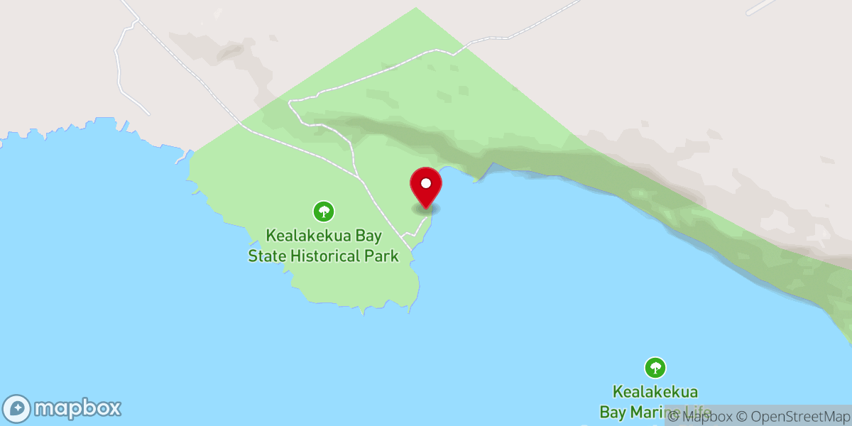 Map showing location of Captain James Cook Monument