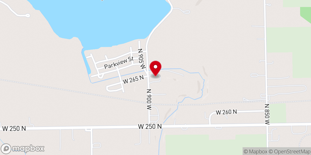 Map showing location of Shipshewana Church of the Nazarene
