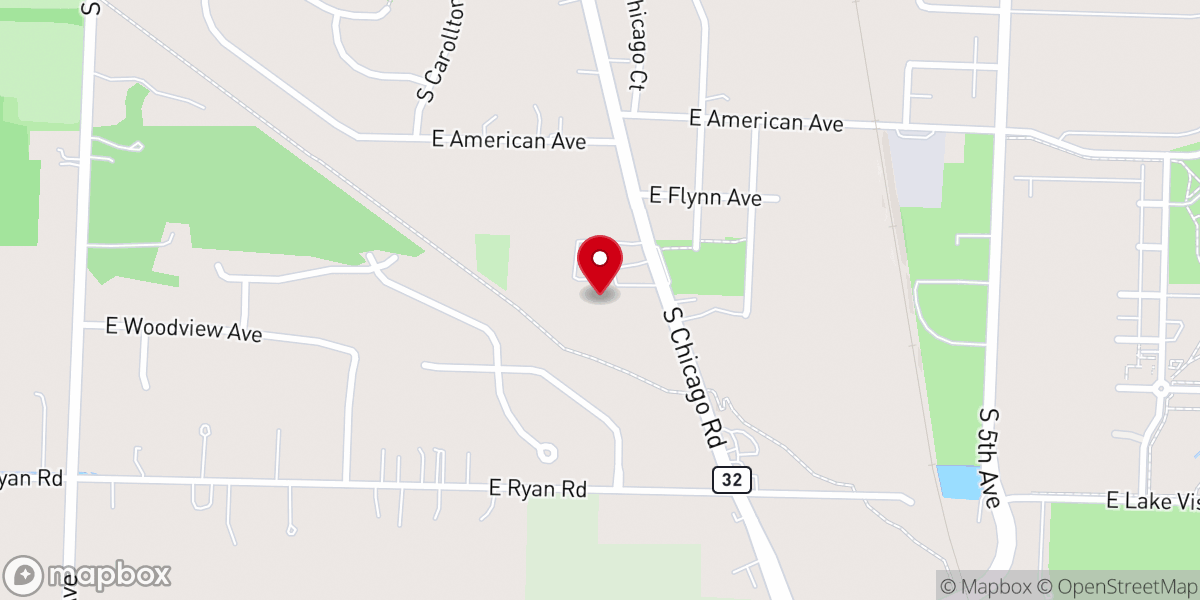 Map showing location of St Matthew Parish