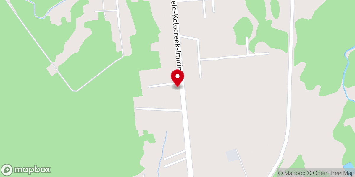 Map showing location of Living Faith Church Winners Chapel Int ELEBELE Road KPANSIA ll