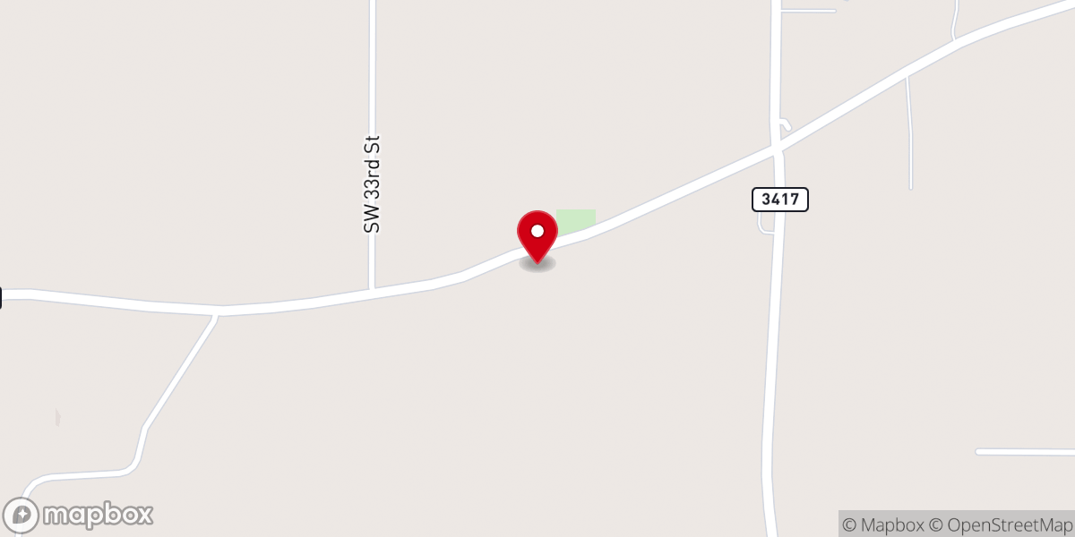 Map showing location of Adams Chapel