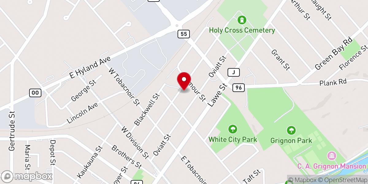 Map showing location of Lighthouse Church