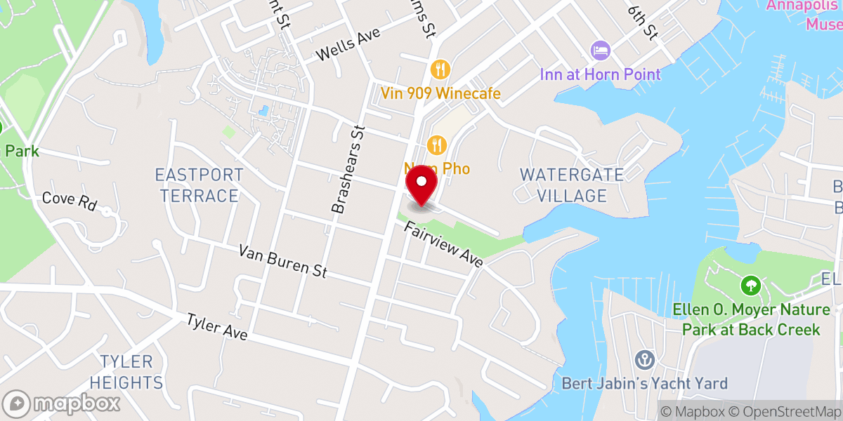 Map showing location of St Luke's Church