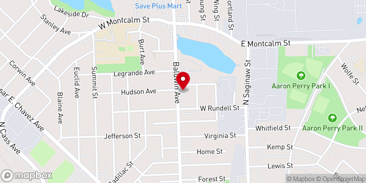 Map showing location of First Social Brethren Church