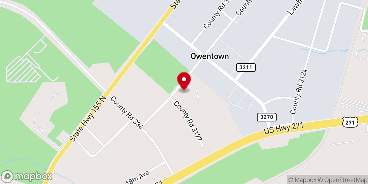 Map showing location of Faith Baptist Church of Tyler