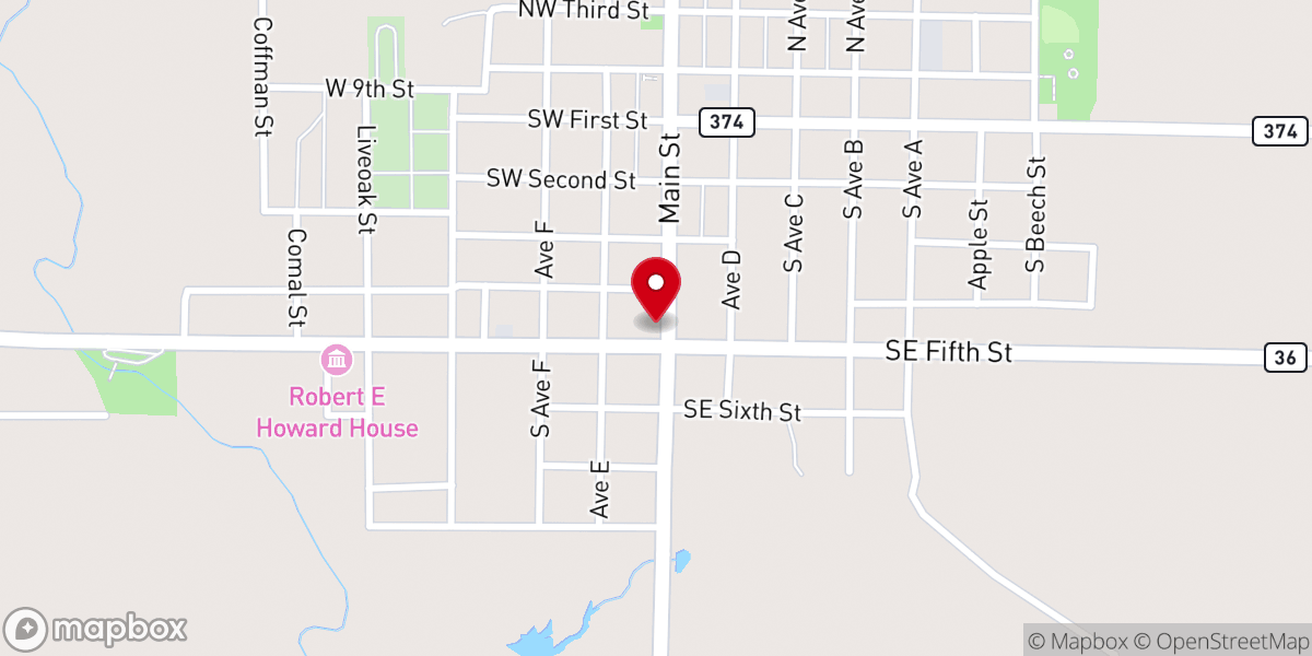 Map showing location of Callahan County Precinct 4 Justice-of-the-Peace Court