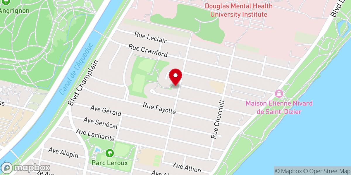 Map showing location of Gurdwara Nanaksar- Montreal , ਗੁਰਦੁਆਰਾ ਨਾਨਕਸਰ - ਮੌਟਰੀਅਲ