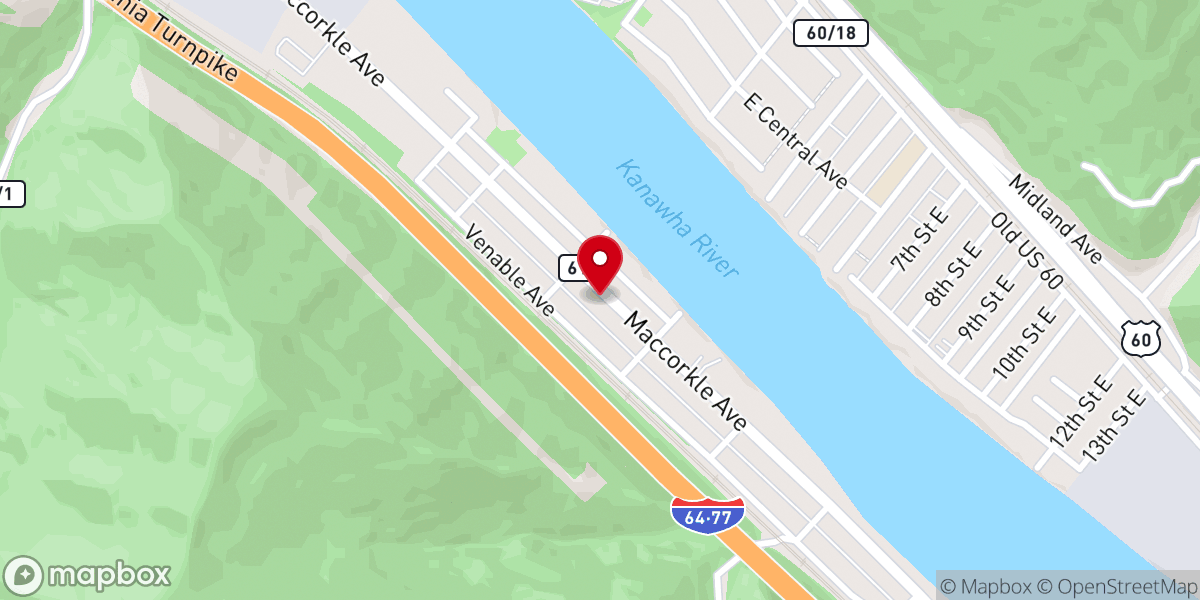 Map showing location of The City of Refuge Church